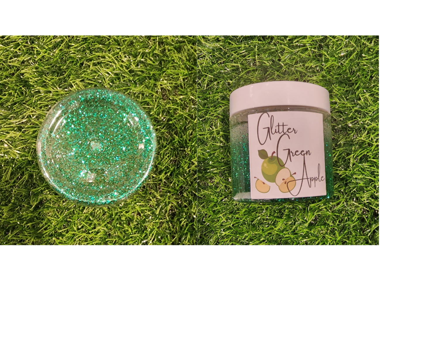 Glitter Green Apple